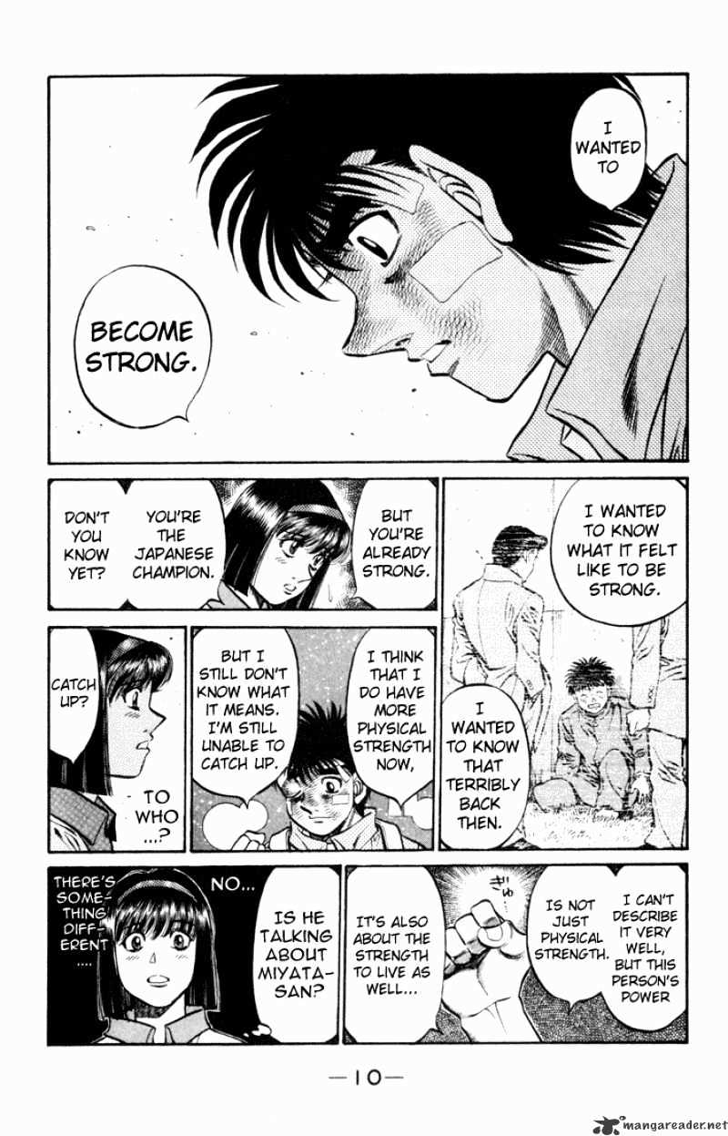 Hajime no Ippo: Fighting Spirit, Chapter 503 image 08